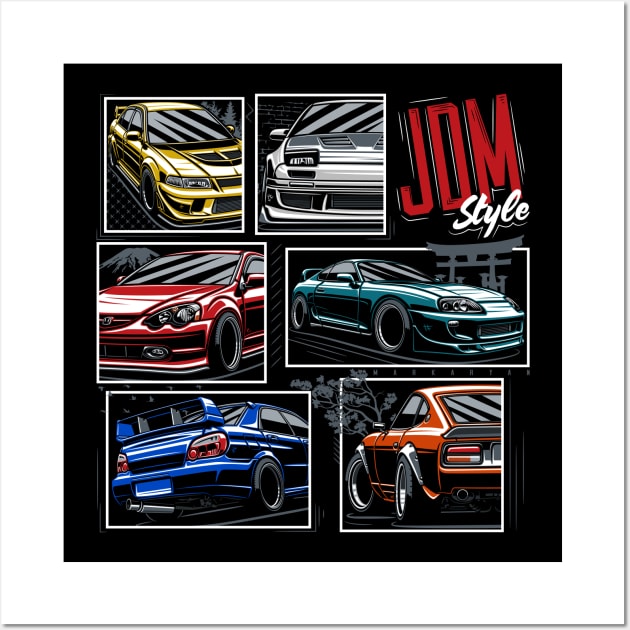 JDM Style Wall Art by Markaryan